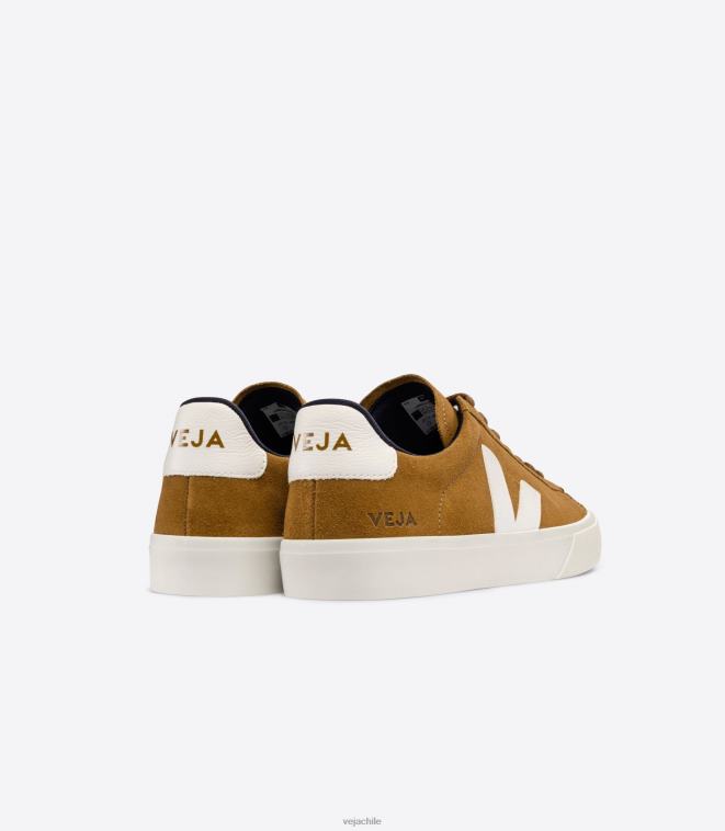 Veja hombres campo ante camel blanco PDFXH10 zapatos