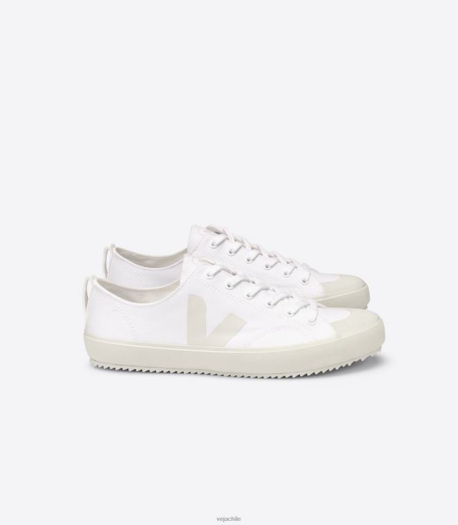 Veja hombres nova lienzo pierre blanco PDFXH160 zapatos