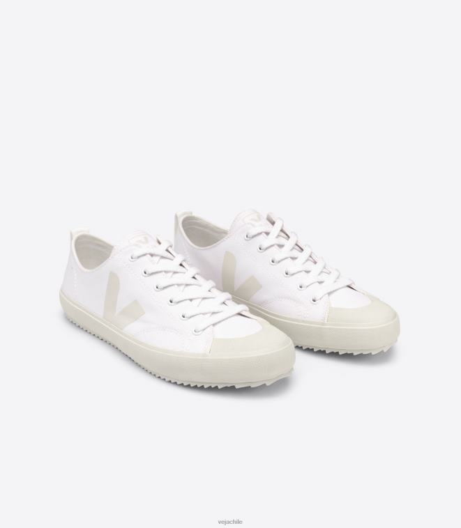 Veja hombres nova lienzo pierre blanco PDFXH160 zapatos