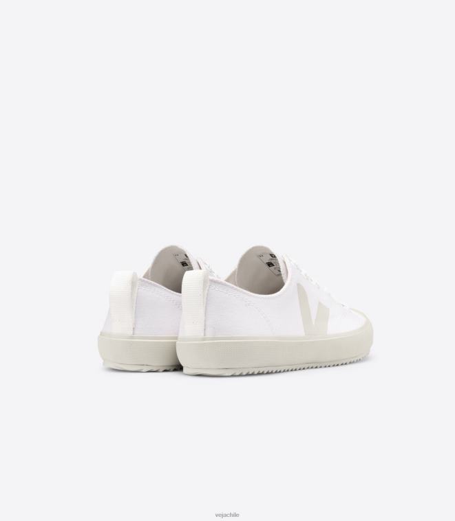 Veja hombres nova lienzo pierre blanco PDFXH160 zapatos