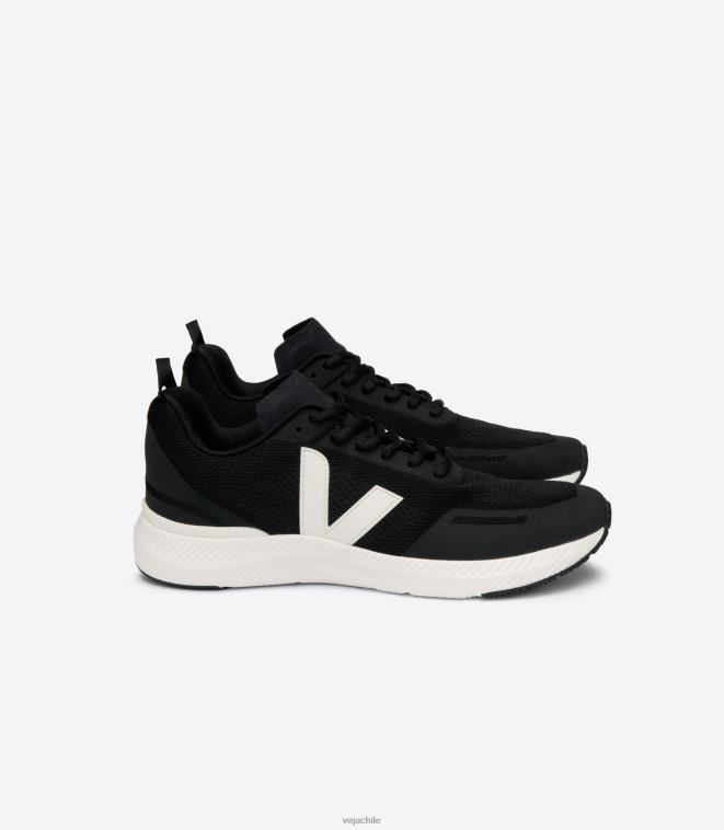 Veja hombres crema impala negro PDFXH215 zapatos