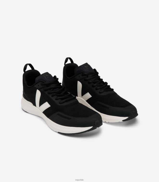 Veja hombres crema impala negro PDFXH215 zapatos