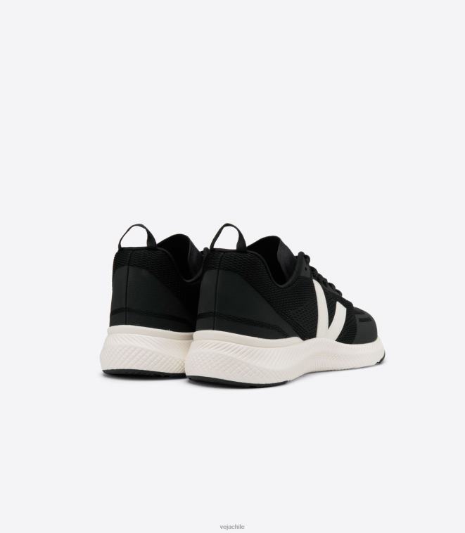 Veja hombres crema impala negro PDFXH215 zapatos