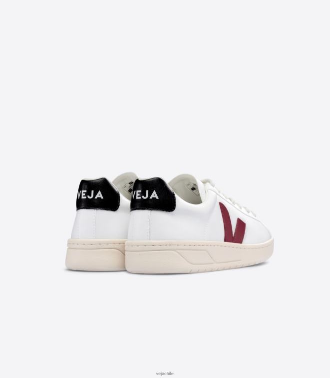 Veja hombres urca cwl blanco marsala negro PDFXH135 zapatos