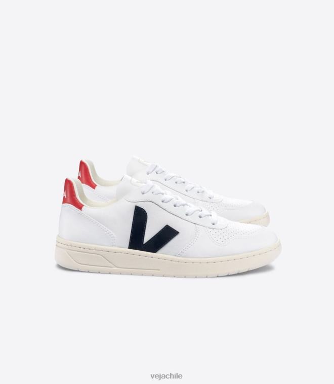 Veja hombres v-10 cwl blanco nautico pekin PDFXH42 zapatos