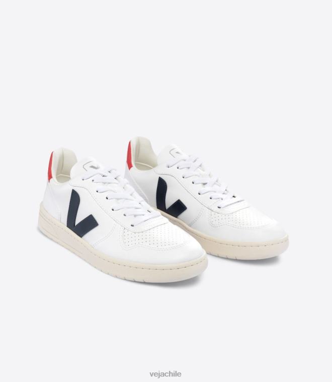 Veja hombres v-10 cwl blanco nautico pekin PDFXH42 zapatos