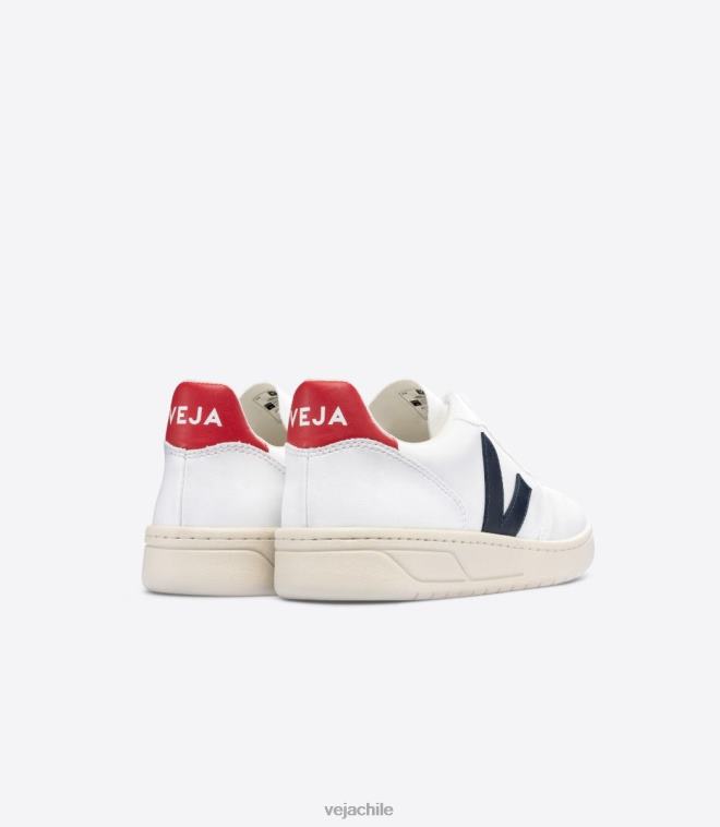 Veja hombres v-10 cwl blanco nautico pekin PDFXH42 zapatos