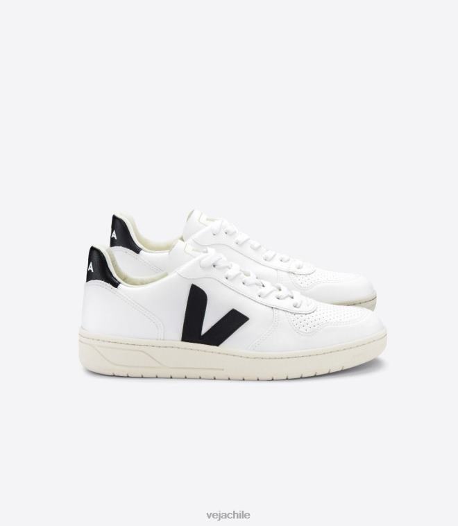 Veja hombres v-10 cwl blanco negro PDFXH43 zapatos