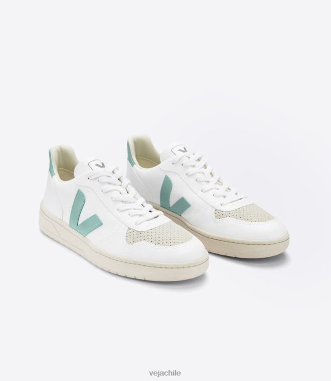 Veja hombres v-10 cwl matcha blanco PDFXH64 zapatos