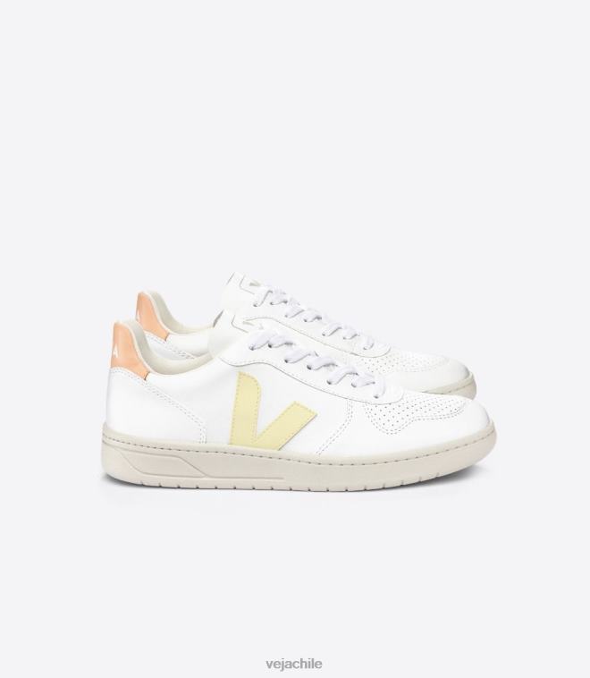 Veja hombres v-10 cwl melocotón sol blanco PDFXH59 zapatos