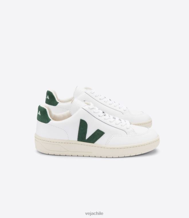 Veja hombres v-12 cuero blanco chipre PDFXH31 zapatos