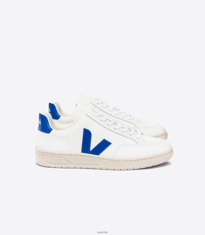 Veja hombres v-12 cuero blanco paros PDFXH26 zapatos