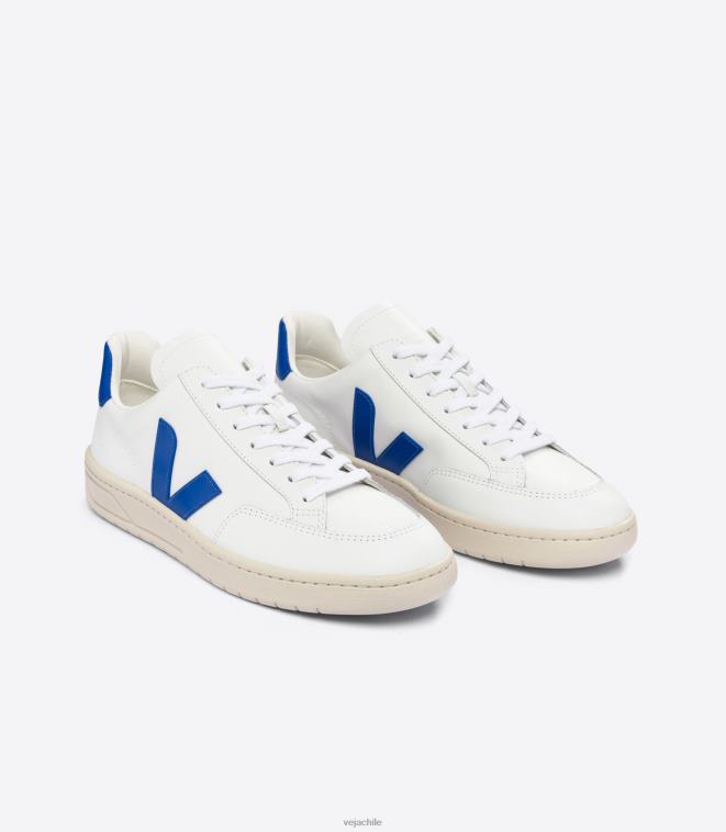 Veja hombres v-12 cuero blanco paros PDFXH26 zapatos