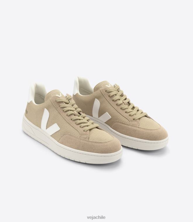 Veja hombres v-12 vegano alveomesh duna blanco PDFXH29 zapatos