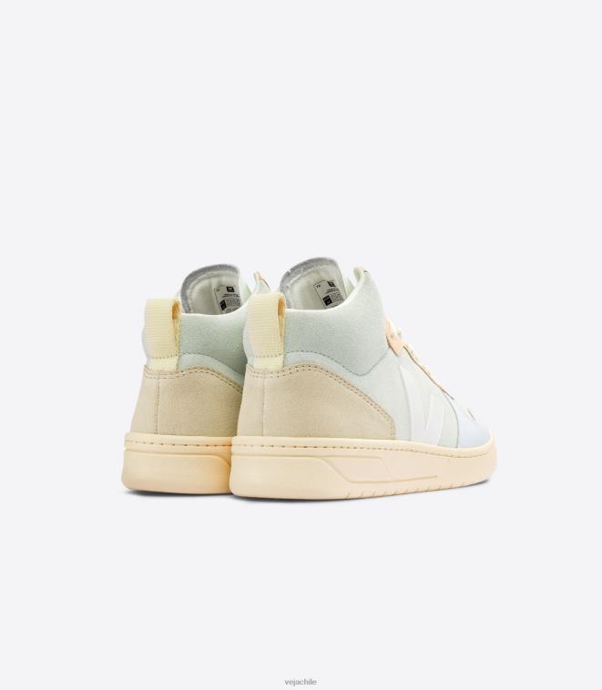 Veja hombres v-15 ante jade blanco multico PDFXH82 zapatos