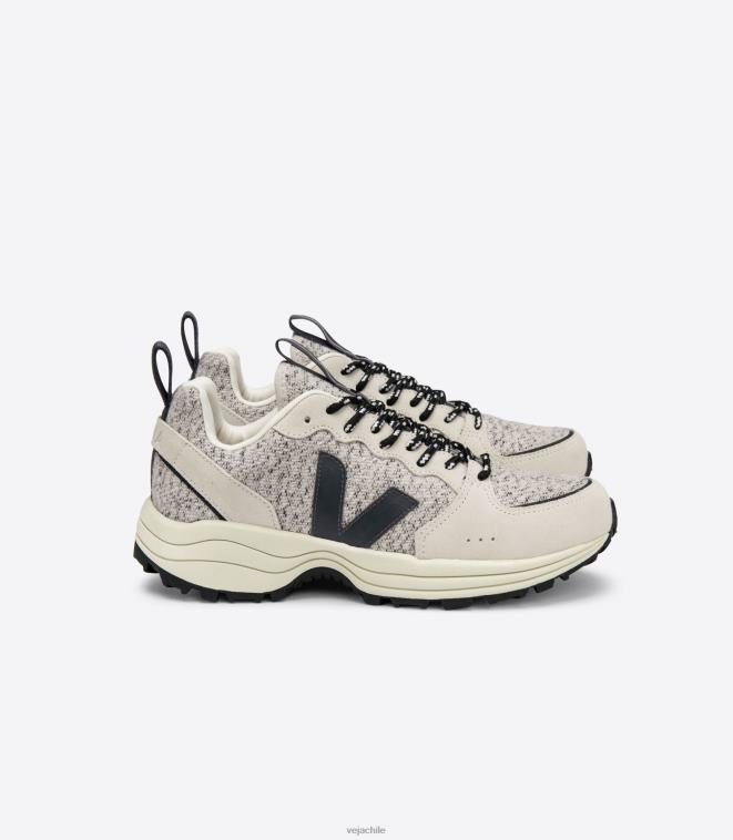 Veja hombres franela venturi nieve grafito natural PDFXH181 zapatos