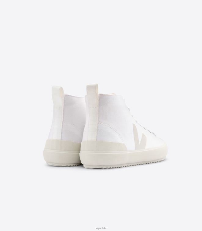 Veja mujer nova ht lienzo pierre blanco PDFXH292 zapatos