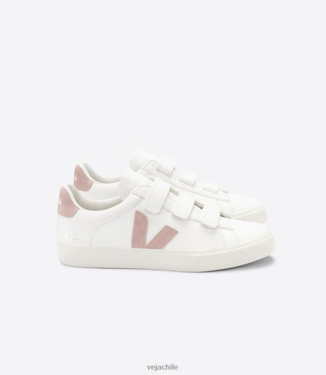 Veja mujer Recife sin cromo cuero blanco nena PDFXH247 zapatos