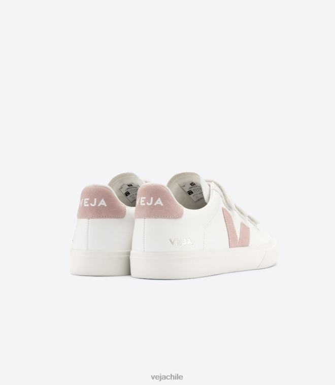 Veja mujer Recife sin cromo cuero blanco nena PDFXH247 zapatos