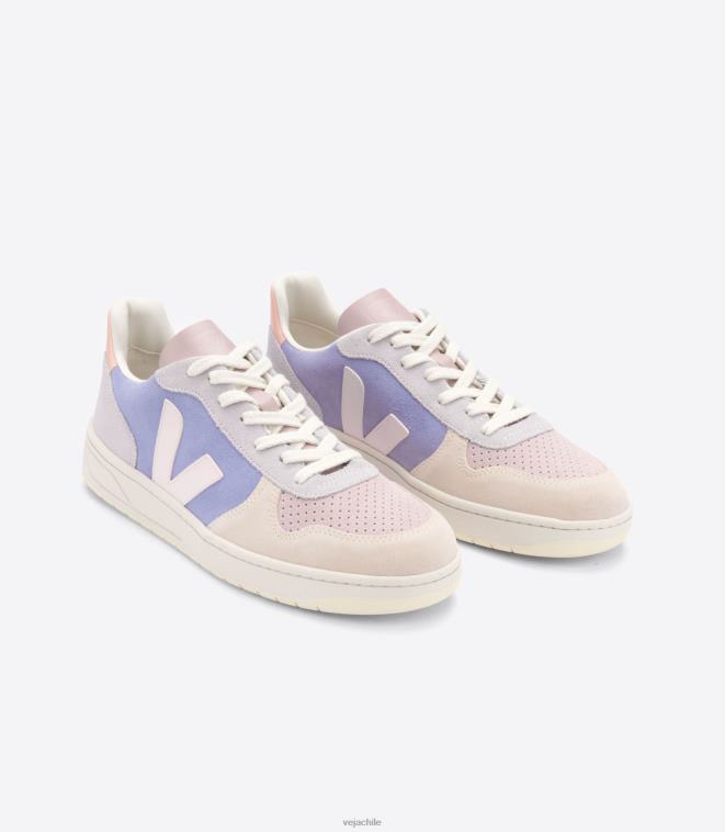 Veja mujer v-10 ante multico lavanda PDFXH232 zapatos