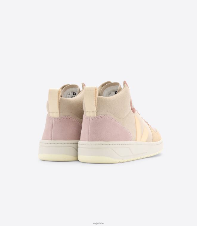 Veja mujer v-15 ante multico melocotón PDFXH239 zapatos