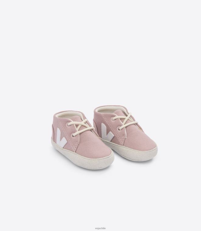 Veja niños bebé lienzo nena blanco PDFXH405 zapatos