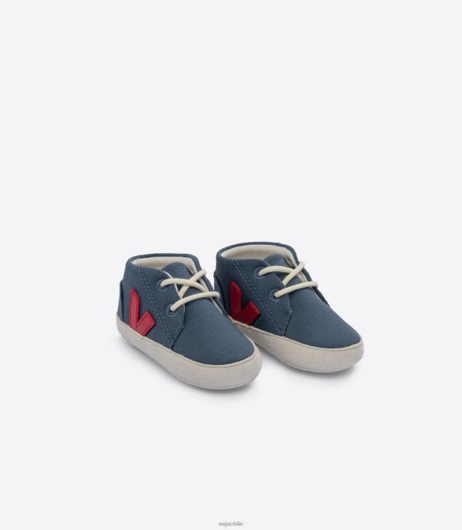 Veja niños lienzo bebe california pekin PDFXH404 zapatos