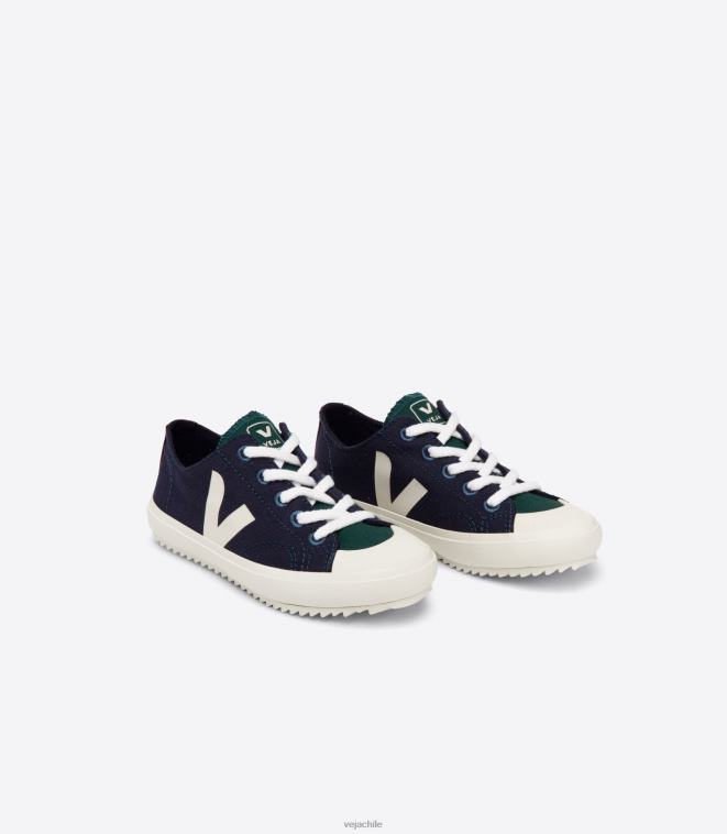 Veja niños flip lona multico marino PDFXH398 zapatos