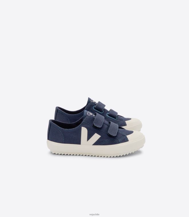 Veja niños ollie lona marine pierre PDFXH400 zapatos