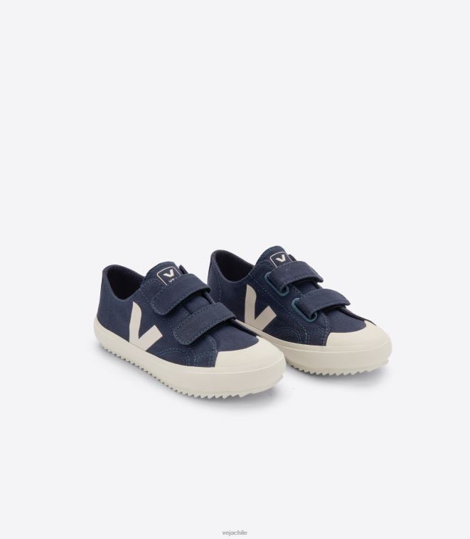 Veja niños ollie lona marine pierre PDFXH400 zapatos