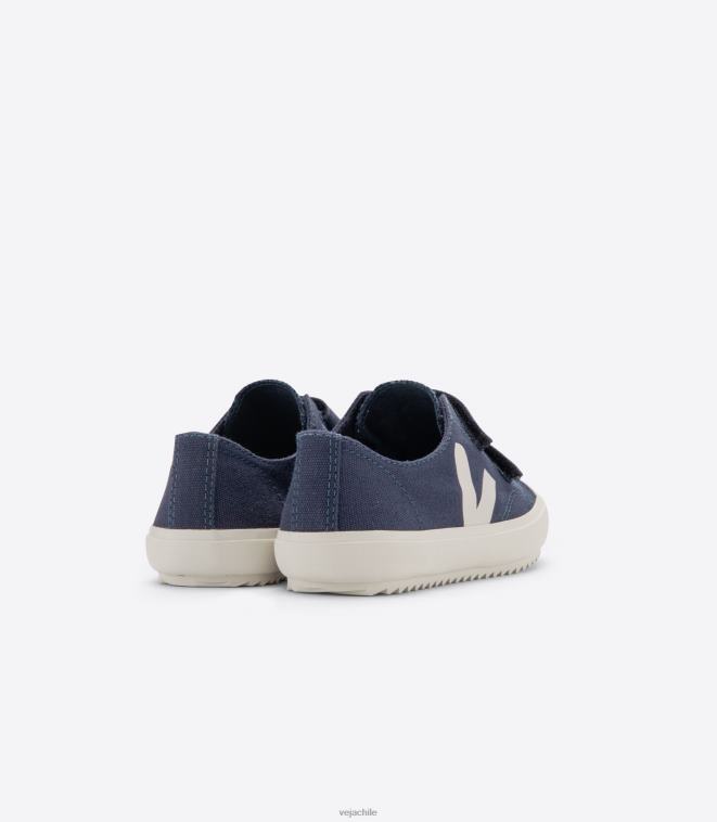 Veja niños ollie lona marine pierre PDFXH400 zapatos