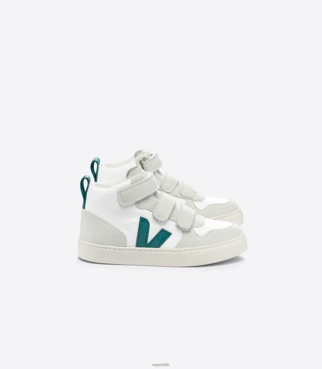 Veja niños v-10 mid b-mesh blanco bretaña PDFXH344 zapatos Veja niños v-10 mid b-mesh blanco bretaña PDFXH344 zapatos