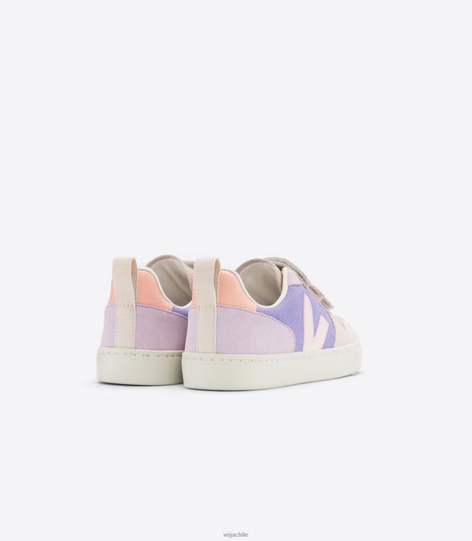 Veja niños v-10 ante multico lavanda PDFXH372 zapatos