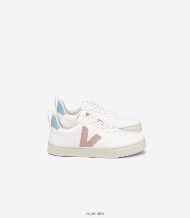 Veja niños v-10 cordones cwl blanco nena azul PDFXH370 zapatos Veja niños v-10 cordones cwl blanco nena azul PDFXH370 zapatos