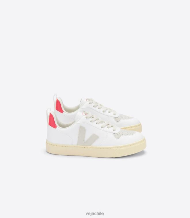 Veja niños v-10 cordones cwl blanco pierre rose fluo PDFXH367 zapatos Veja niños v-10 cordones cwl blanco pierre rose fluo PDFXH367 zapatos