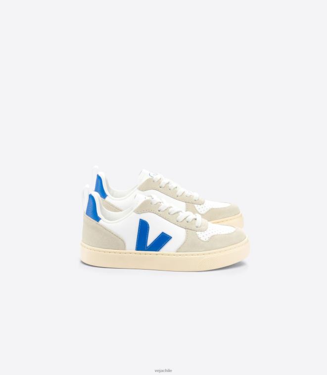 Veja niños v-10 cuero sin cromo blanco paros almendra PDFXH356 zapatos Veja niños v-10 cuero sin cromo blanco paros almendra PDFXH356 zapatos