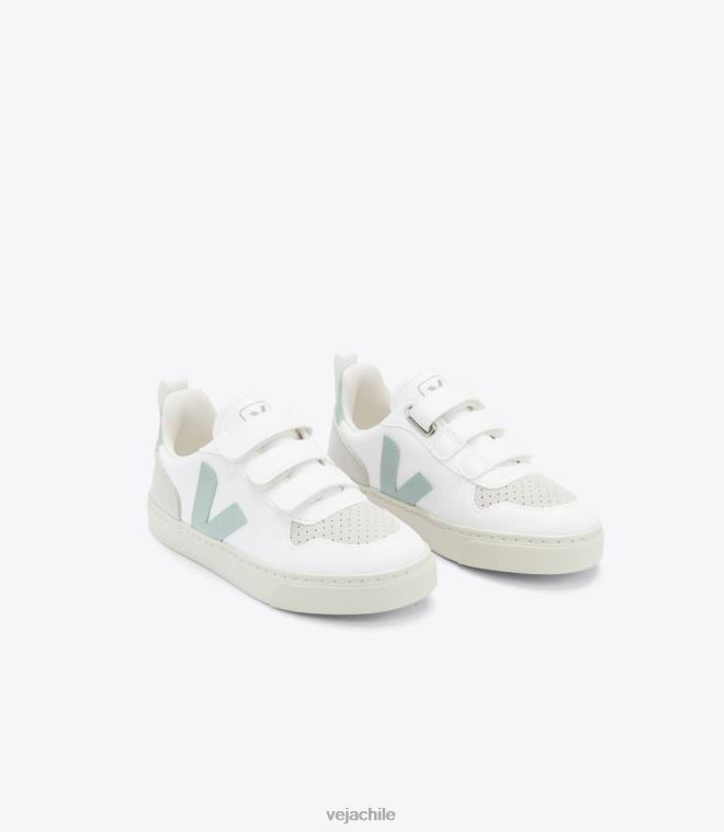 Veja niños v-10 cwl matcha blanco PDFXH360 zapatos