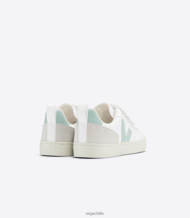 Veja niños v-10 cwl matcha blanco PDFXH360 zapatos